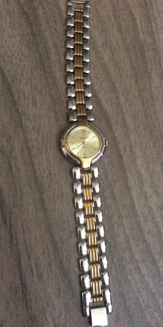 Oleg Cassini Women's Two Tone Watch Having a Roun… - image 3