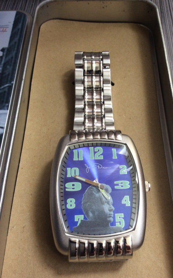 James Dean Men's Watch Round Imaged Dial Arabic Hours… Gem