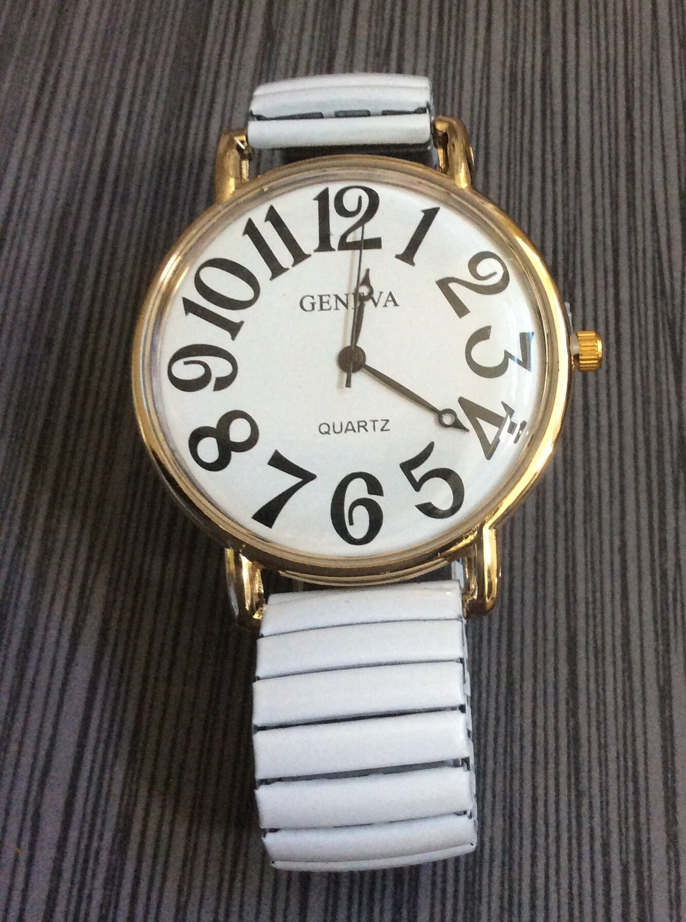 Women's watch with large numbers new arrivals