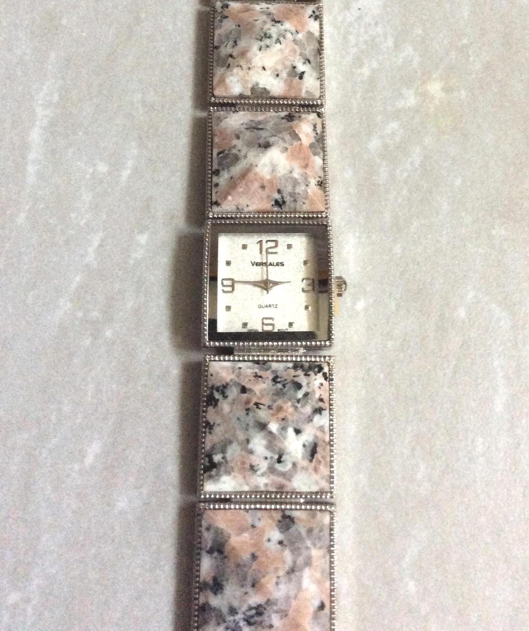 Versales Quartz Watch Versales Quartz Womens Watch. New Battery. Beaded Band. | eBay main image 2