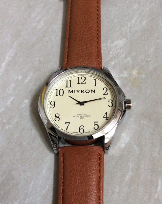 Miykon silver mens watch - Gem Miykon silver mens watch - Gem