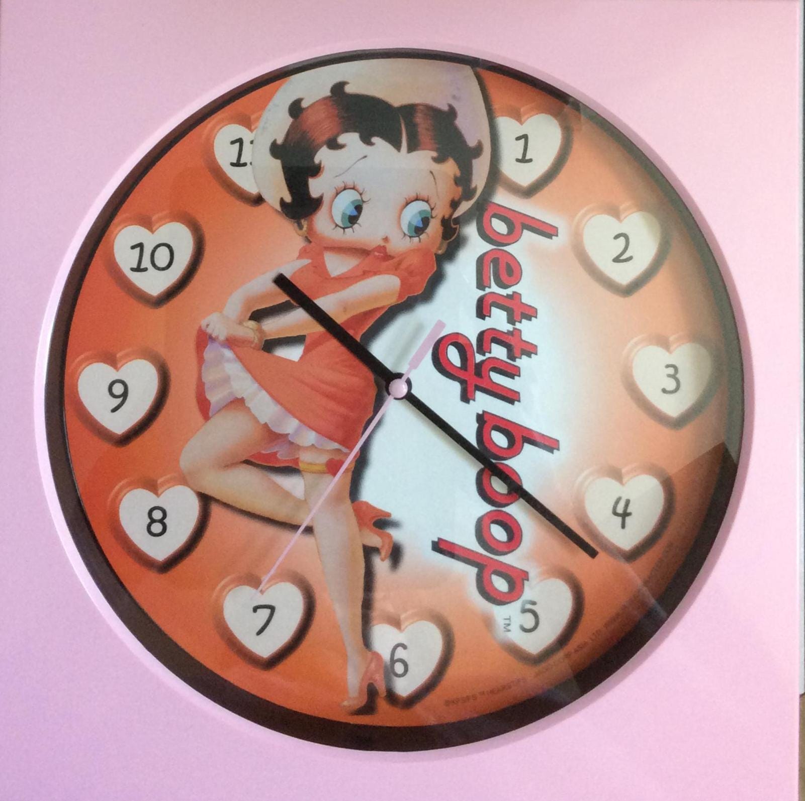 BETTY BOOP CLOCK New Unused Vintage! - Etsy