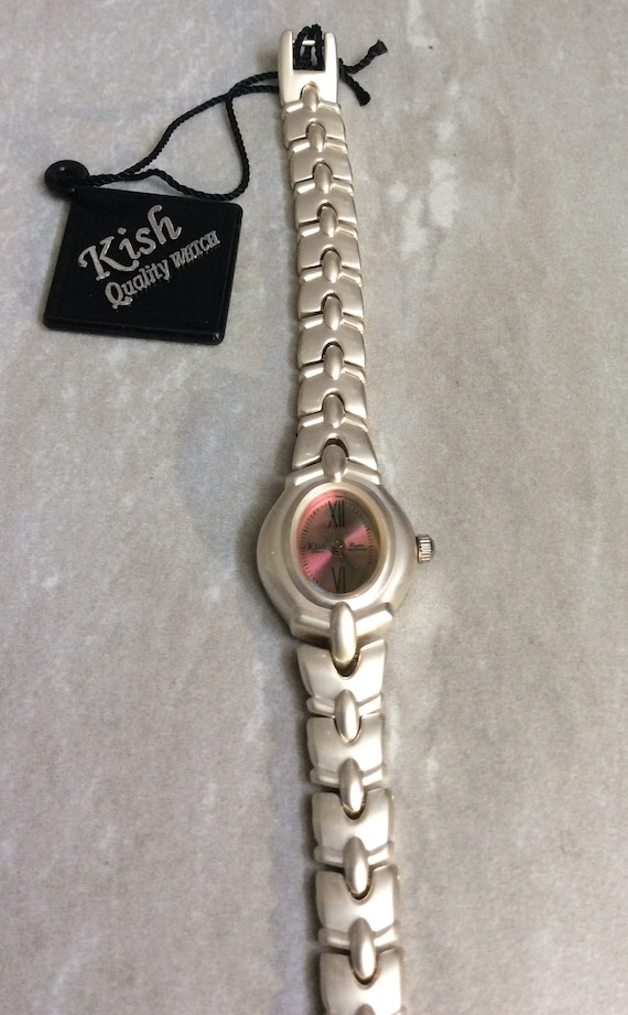 KISH Women's Watch Waterproof Rated 3Atm Oval Pink