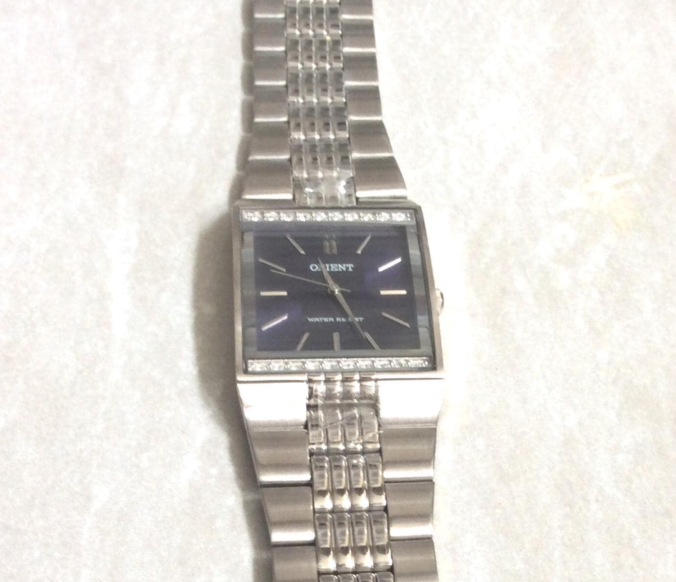 yu-©︎he【新品未使用】ORIENT スクエアクオーツ ORIENT - yu-©︎he様専用【新品未使用】ORIENT スクエアクオーツの通販