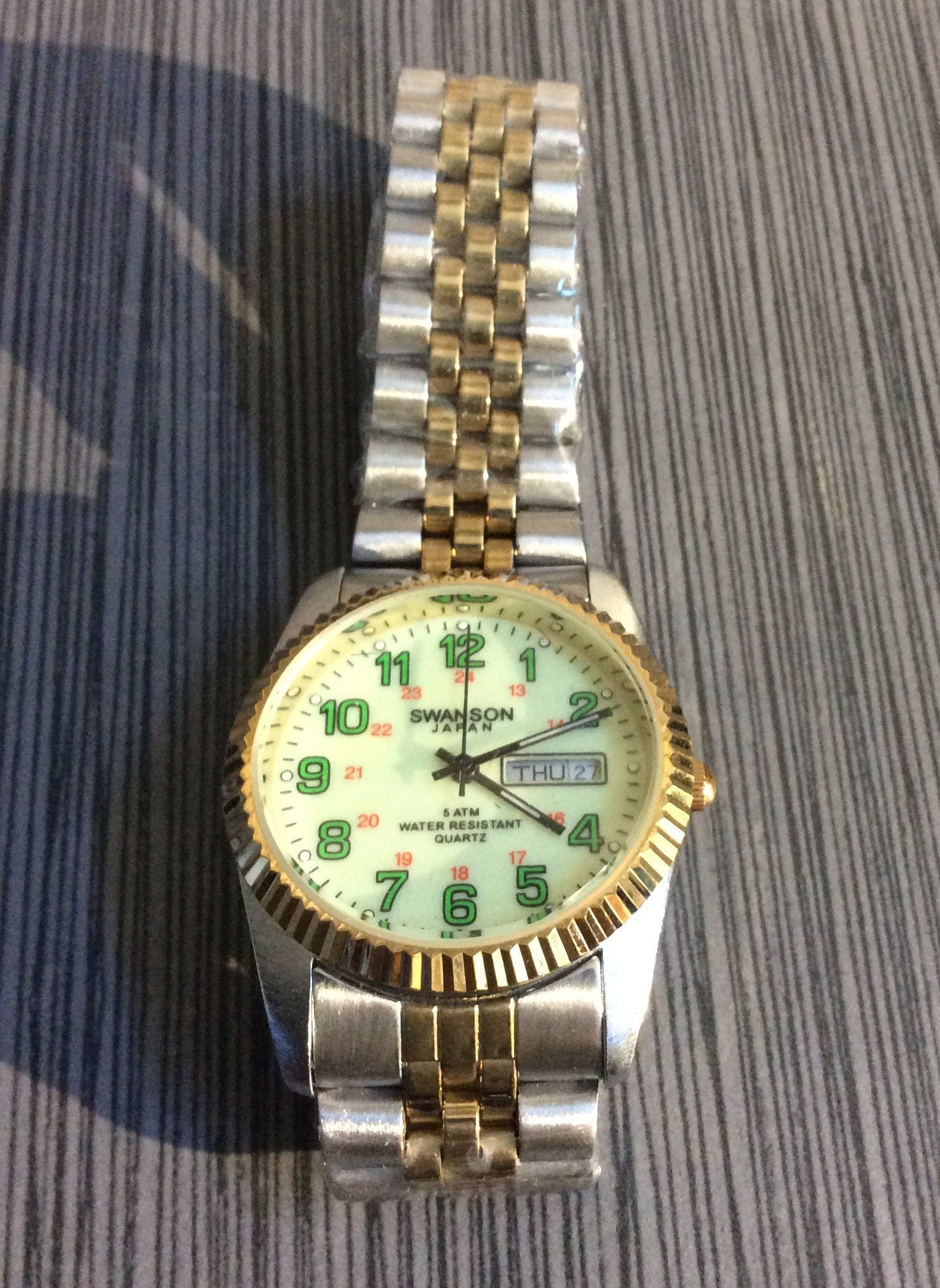 Swanson quartz watch cheap