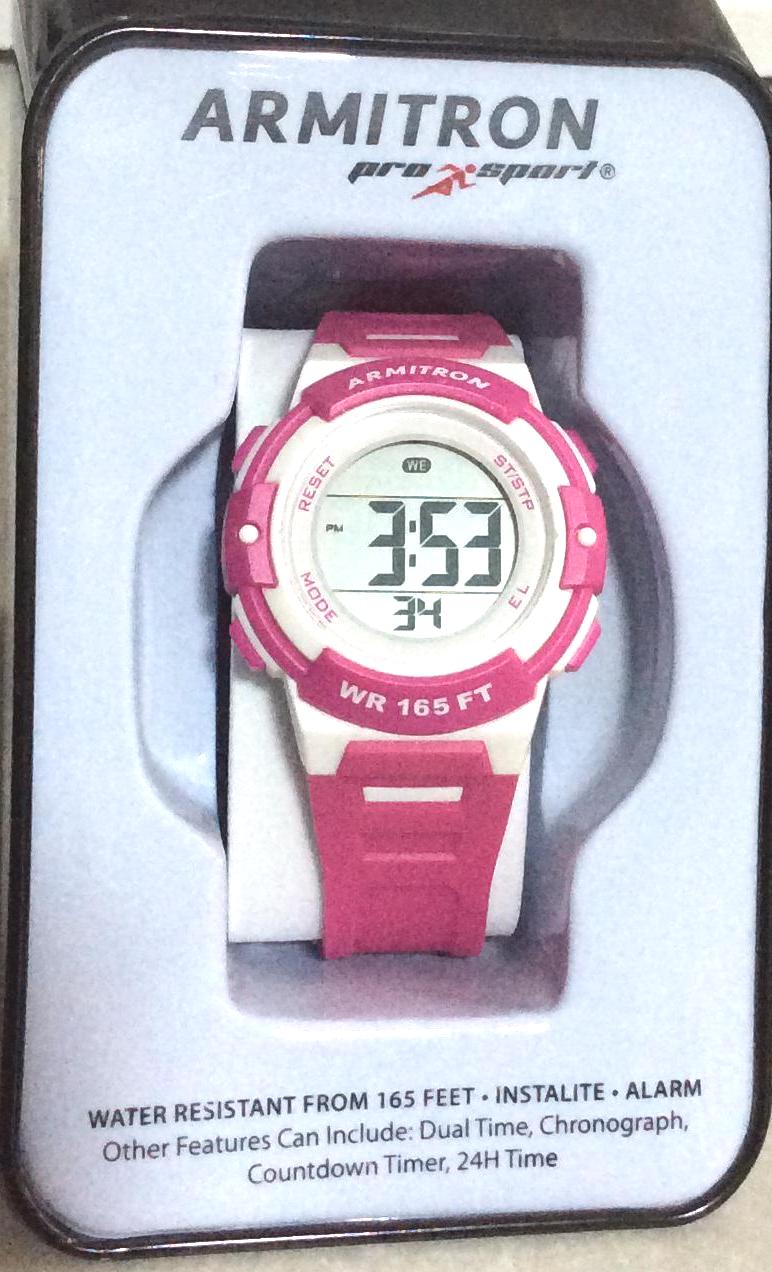 ARMITRON Pro Sport Pink & White Women display picture 1