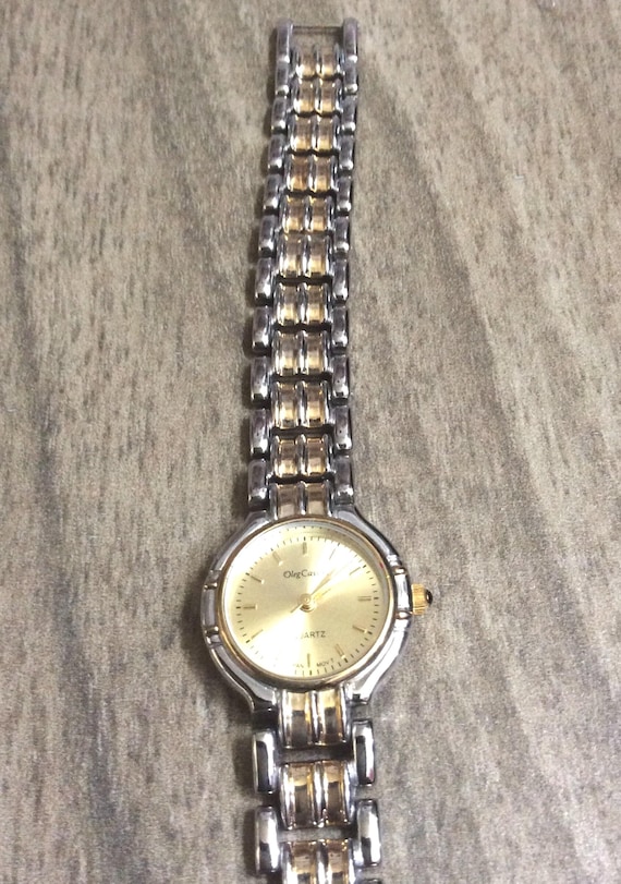 Vintage Oleg Cassini Women\'s Silver & Gold Watch Oleg Cassini Women main image 4