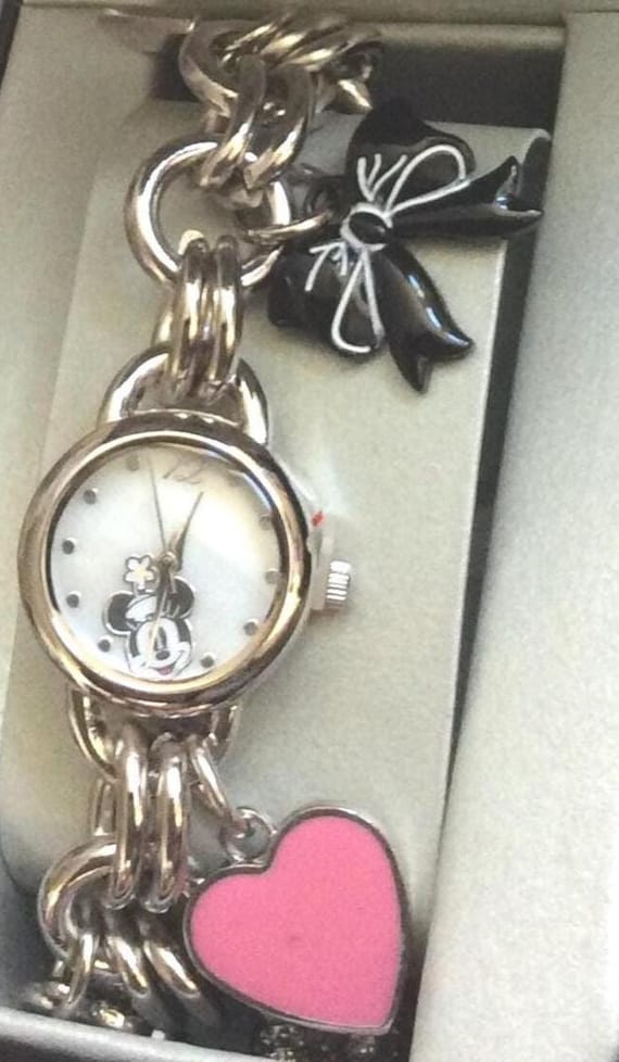 New Mickey Mouse Minnie mouse charm watch Disney Minnie & Mickey Mouse Women main image 4