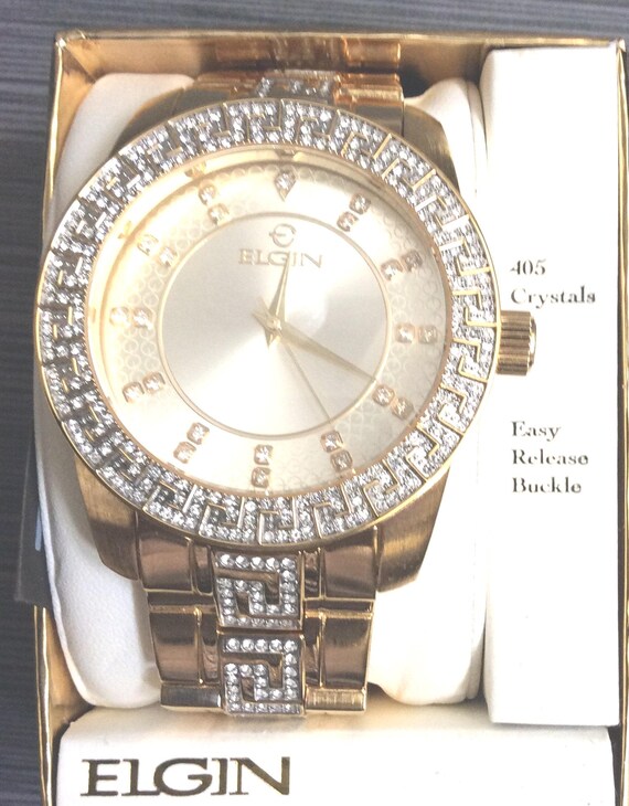 Elgin Bronze Crystal Watch Men main image 4