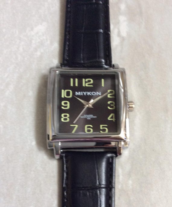 Miykon silver mens watch - Gem Miykon silver mens watch - Gem