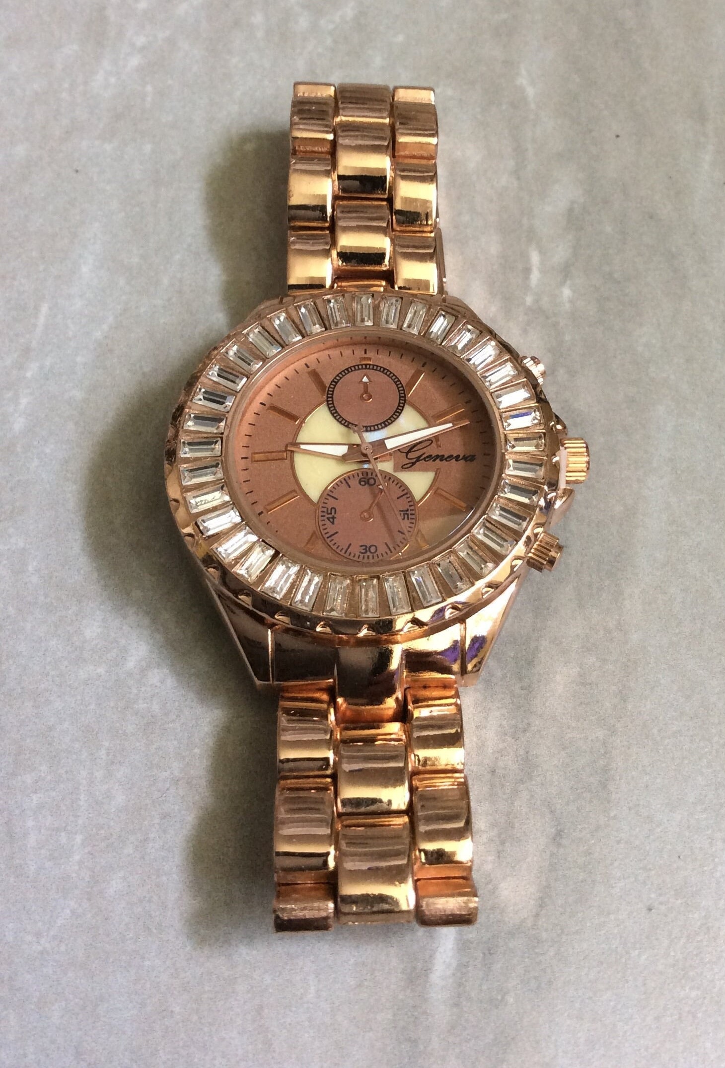 Geneva women's watches rose gold new arrivals