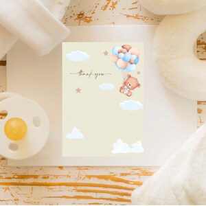 Baby Shower Thank You Notes Baby Shower Thank You Notes Printable ...