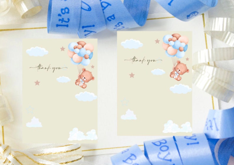 Baby Shower Thank You Notes Baby Shower Thank You Notes Printable