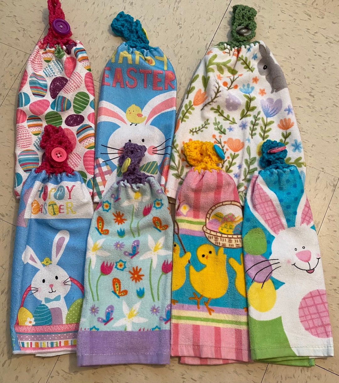 Easter Hand Towels Etsy