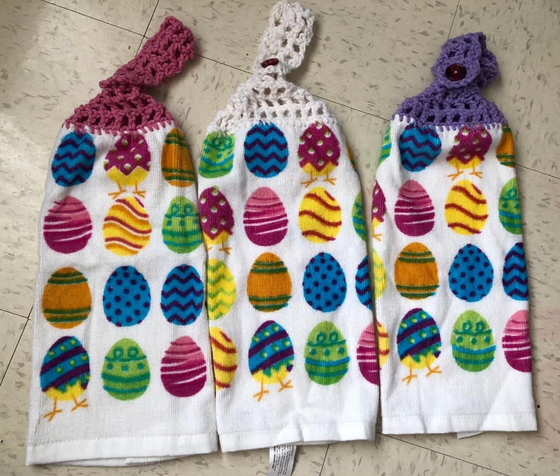 Easter Hand Towels Etsy