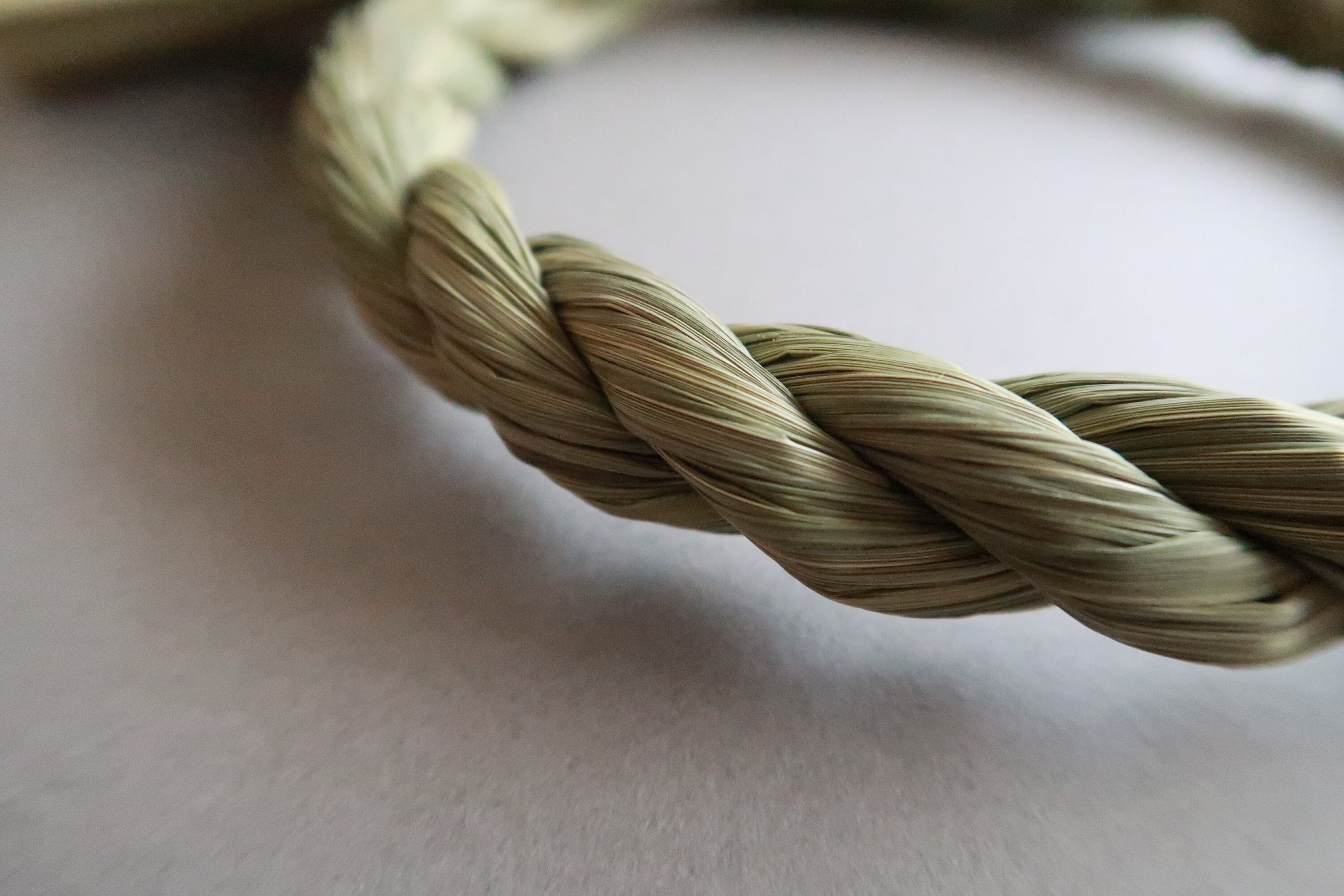 Japanese Decoration, Shimenawas, Shimekazari, Straw, Sacred Rope ...