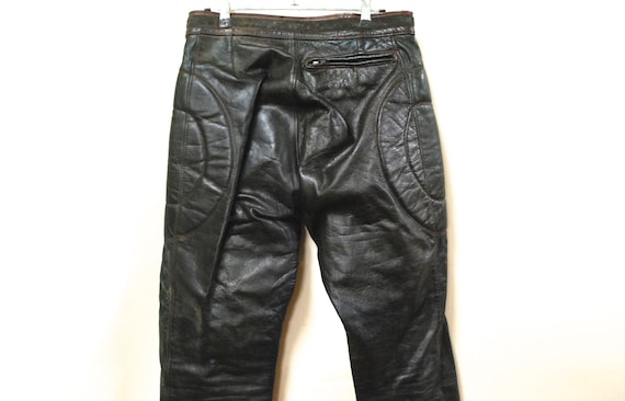 MLML High Waisted Leather Legging in Black