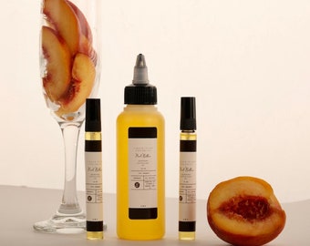 Liquid Gold Nourishing Cuticle Repair Oil- Peach Bellini 10ml or 120ml