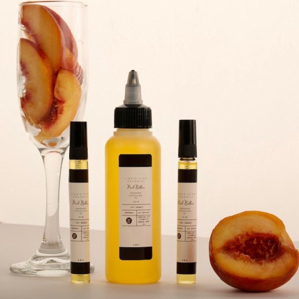 Liquid Gold Nourishing Cuticle Repair Oil- Peach Bellini 10ml or 120ml