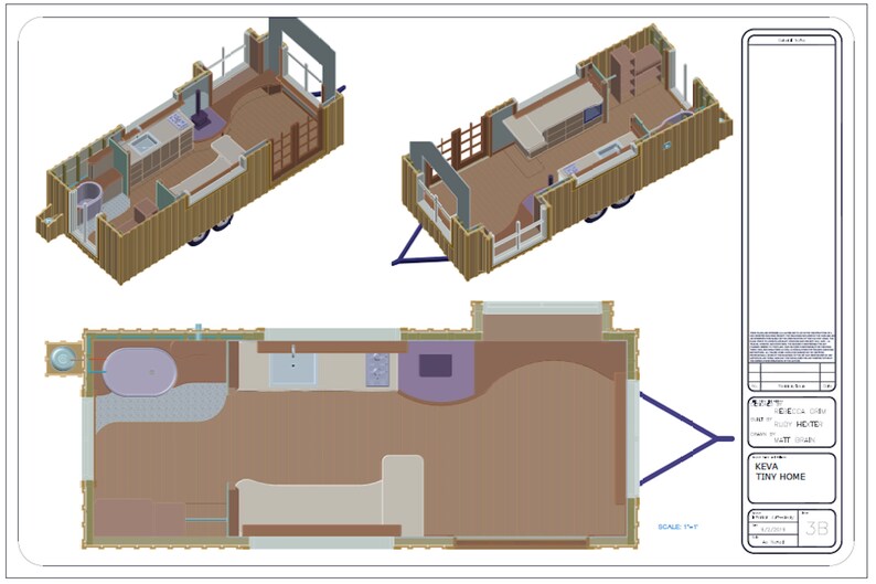 Keva Tiny House Building Plans image 9
