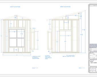 Keva Tiny House Building Plans