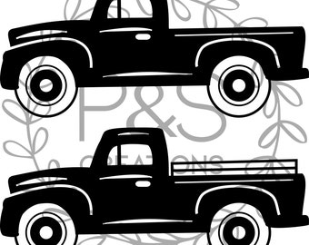 Free Free 286 Back Of Old Truck Svg SVG PNG EPS DXF File