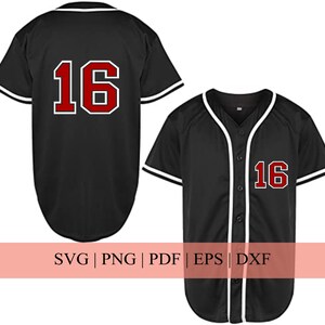 Varsity Numbers 0-9 Svg Cut File Sports Jersey Numbers Baseball, Football, Basketball Shirt image 2