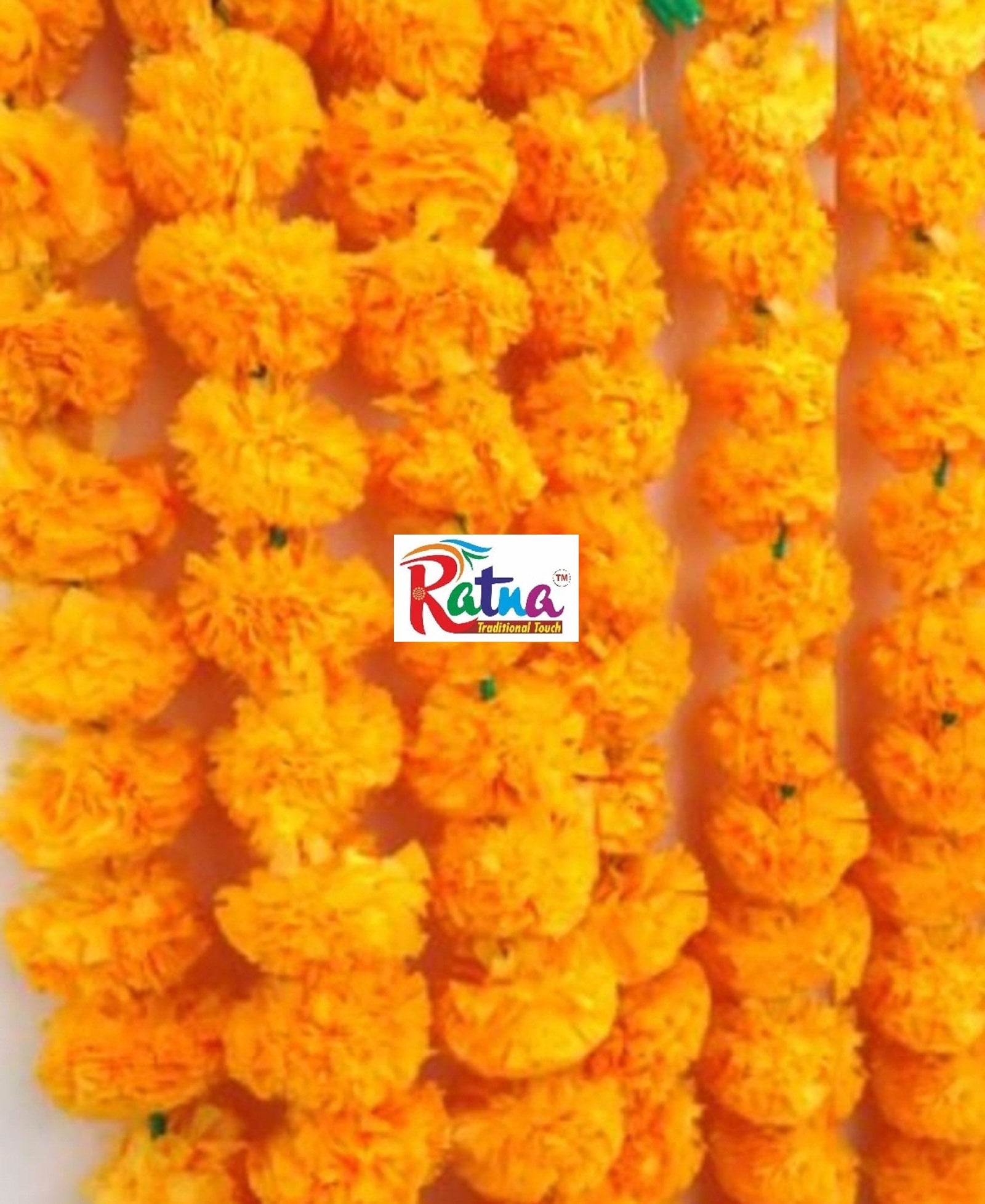 10 Fresh like artificial marigold flower string party Etsy