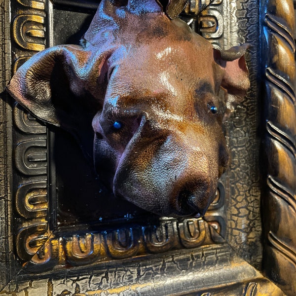 Leather Sculpture Etsy