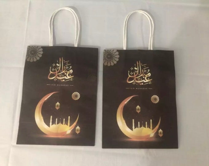 Eid Mubarak Gift Bags Etsy