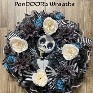 Jack Skellington Wreath