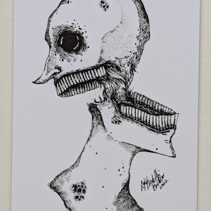 Contorto e lacerato - Stampa artistica 5 x 7 pollici