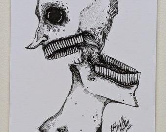 Twisted and Torn- 5x7in Art Print