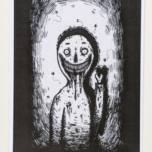 Nighttime Visitor- 5x7in Art Print