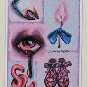 Pastel Gore- 5x7in Art Print
