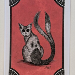Bakeneko- 5x7in Art Print