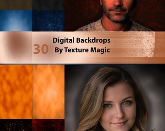 30 Digital Backdrops instant download photo backdrops, texture overlays
