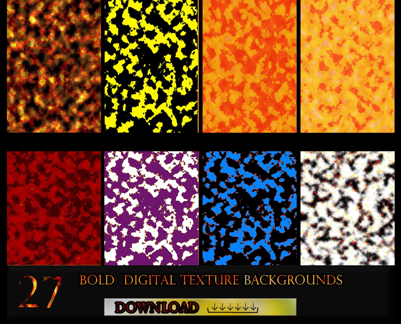 27 Bold Digital Texture Background Download - Etsy