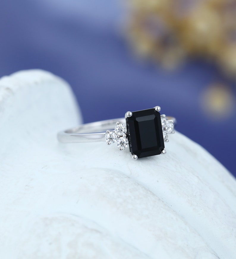 onyx engagement ring onyx engagement ring