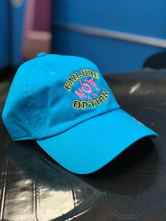 aqua baseball cap