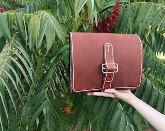 Leather toiletry bag - PDF pattern(templates) for leatherworking with tutorial and instruction
