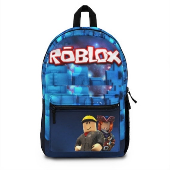 Roblox Backpack Roblox School Backpack Boys Gamers Game Etsy - boys backpack with wheels roblox
