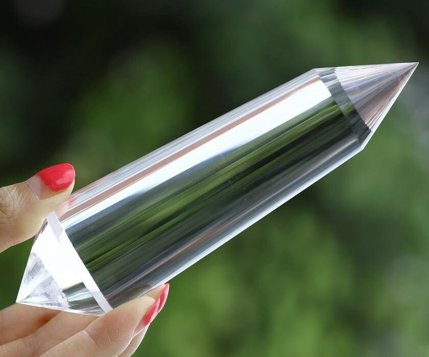 5, 6 Roche de Quartz Cristal Clair Biterminated