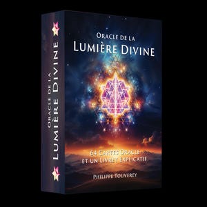 Oracle de la Lumière Divine – 64 Cartes Oracle + Livret Explicatif | Messages Inspirants des Archanges, Divinités et Maîtres Spirituels