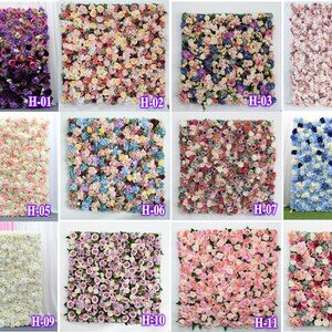 Ivory Blush Silk Rose Flower Backdrop Wedding Decor Romantic 3D ...