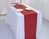 Red Sequin Table Runners,Red Glitter Table Runner Party Supplies,Fabric Table Runners for Wedding Birthday Party Bridal Baby Shower Decor