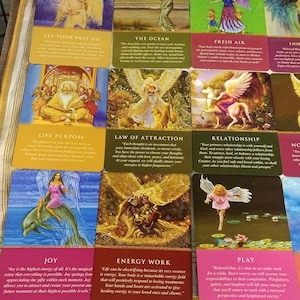 Le jour même/Guide de l'ange de la flamme jumelle/3-15 cartes/Auto-lecture/Service numérique/Image des cartes/*Pas d'achat de deck
