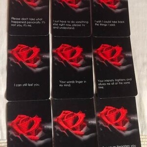 Le même jour/Messages d'amour TwinFlame/3-28 cartes/Autolecture/Service numérique/Même heure/*Pas d'achat de deck/Aucune interprétation par le vendeur