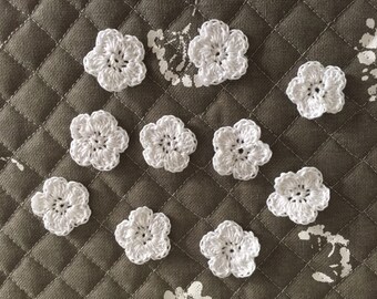 Fleurs Au Crochet Etsy