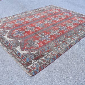 Turkish rug, Vintage rug, Kitchen rug, Boho decor rug 8.2 x 10.6 ft Turkey rug, Livingroom rug, Floor rug , Area rug, Large rug RLO1676